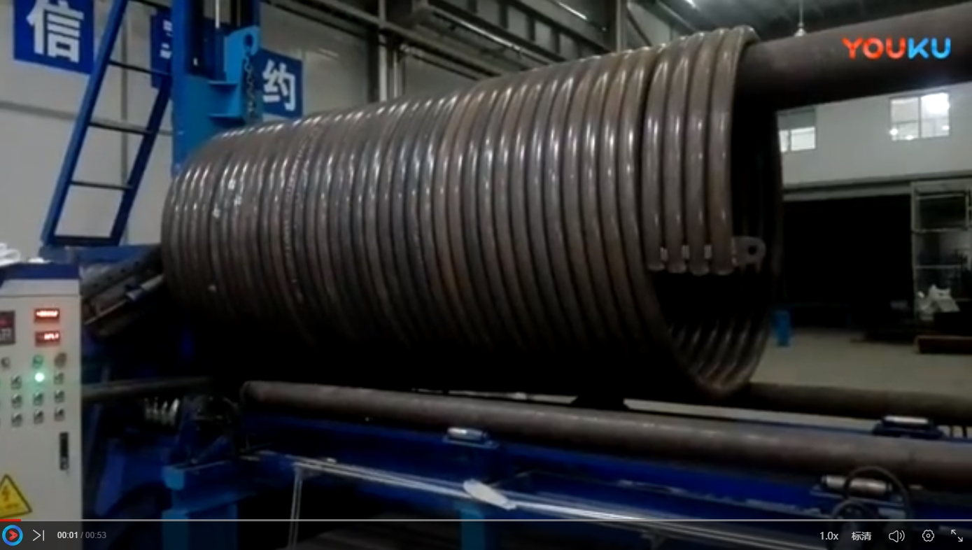 大型盤管生產線