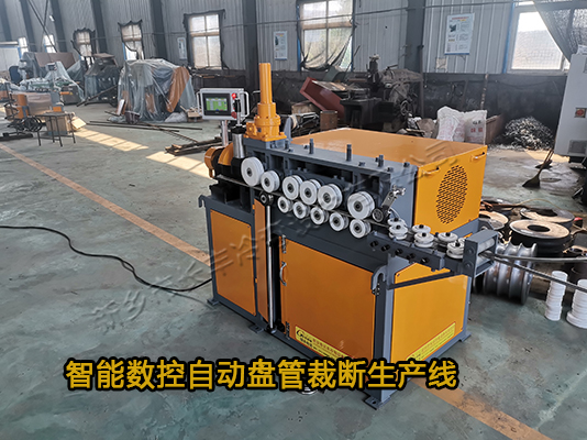 長豐冷彎定制WFY17系列智能數控卷圓鋸斷生產線