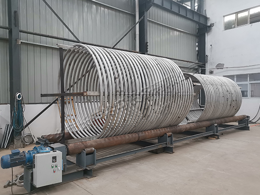 不銹鋼?57×3.5mm 螺旋盤(pán)管整形代加工